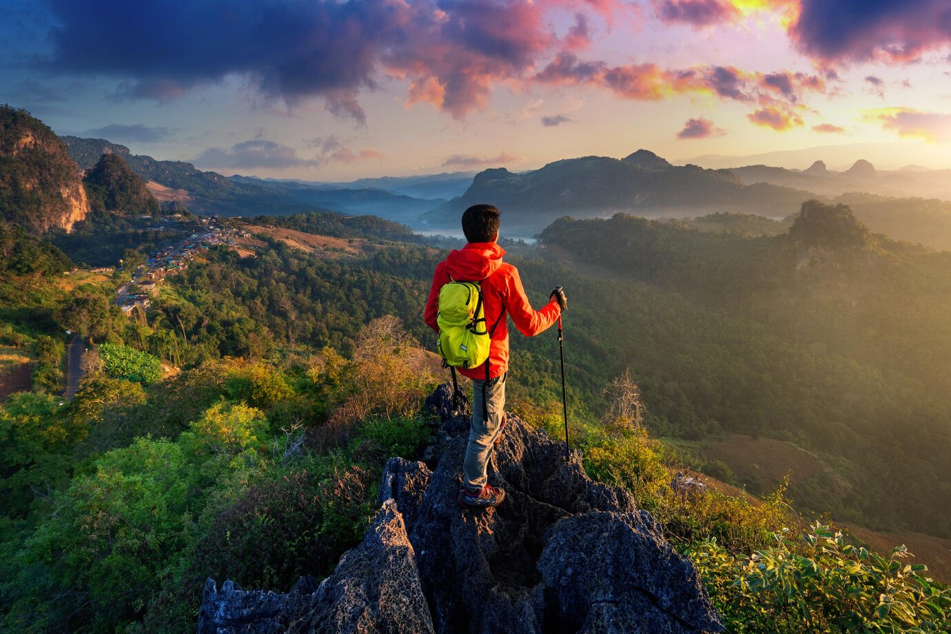 hiking