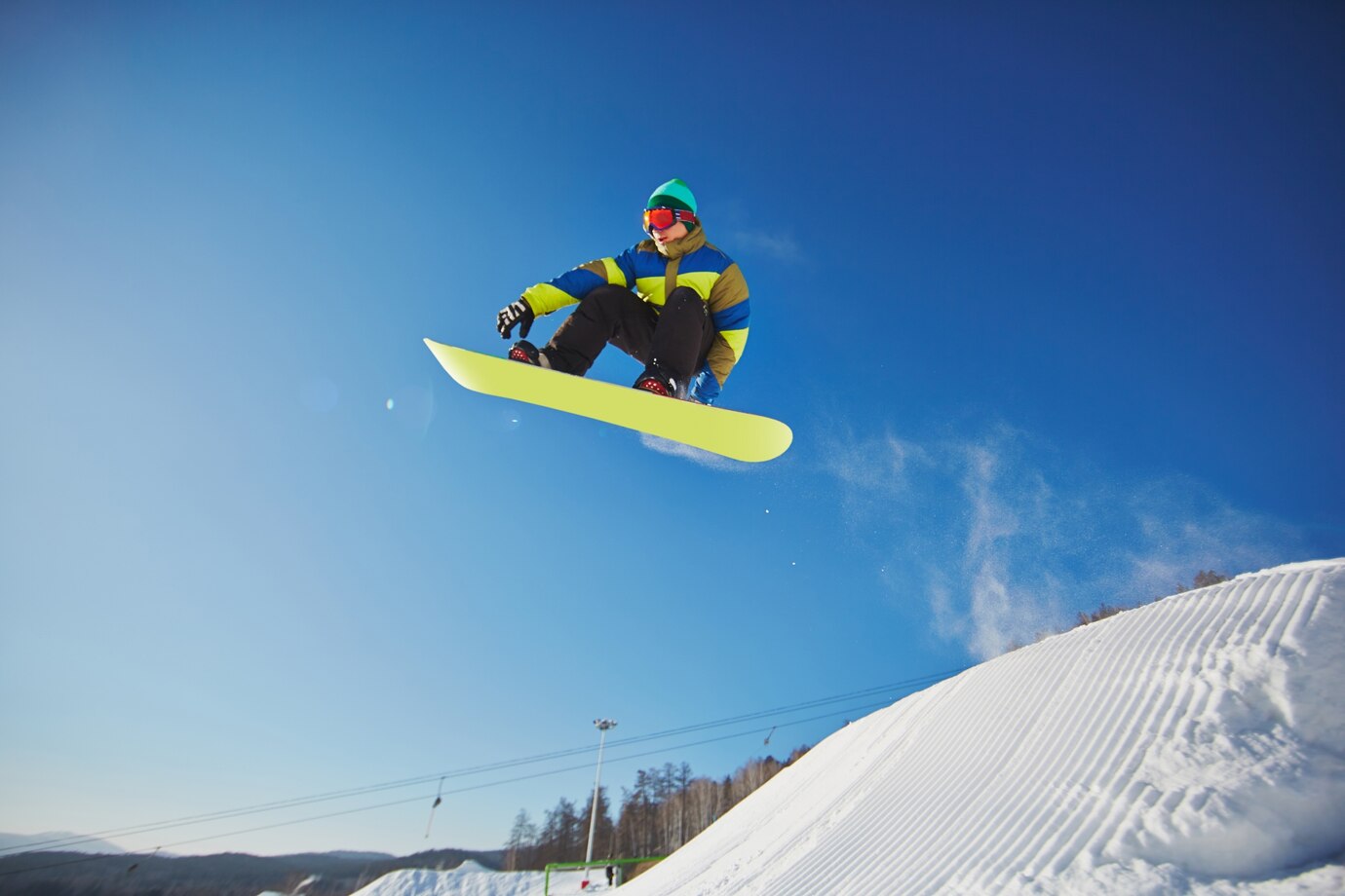 snowboarding
